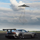 Illustration for article titled Heres The Last Avro Vulcan Flying Over An Aston Vulcan